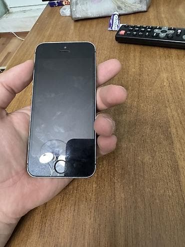 iphone 5 black: IPhone 5s, Space Gray, Отпечаток пальца — 7