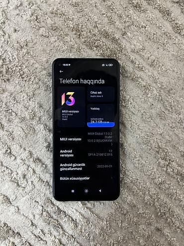 samsung note 3 qiymeti: Redmi Note 9, 128 ГБ, цвет - Синий, Face ID — 10