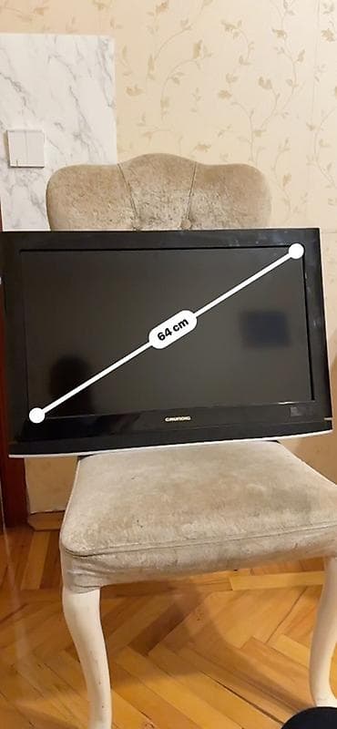 televizor barter: Grundig LCD/LED televizor - Ekran diaqonalı: 64 sm İşlək — 2