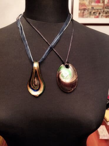 Бижутерия: Qadın bəzək dəsti və boyunbağılar - Çoxqatlı boyunbağı: Yüngül krem — 10