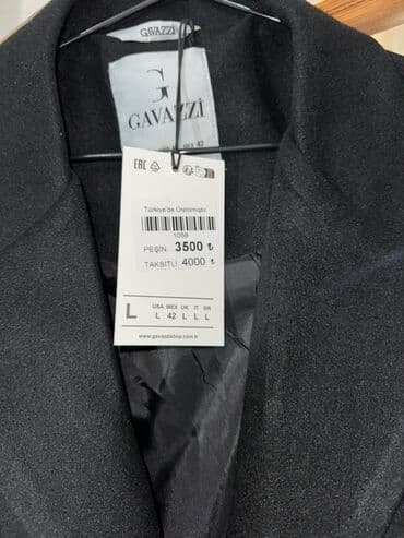 Pencəklər: Palto, L, rəng - Qara — 3