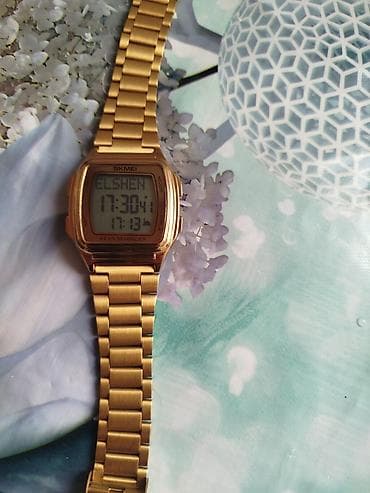 polet saat: Qol saatı, rəng - Qızılı — 2