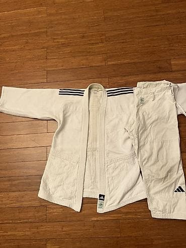 Adidas cüdo kimono dəsti razmer175 - Brend: Adidas - Rəng: ağ — 1