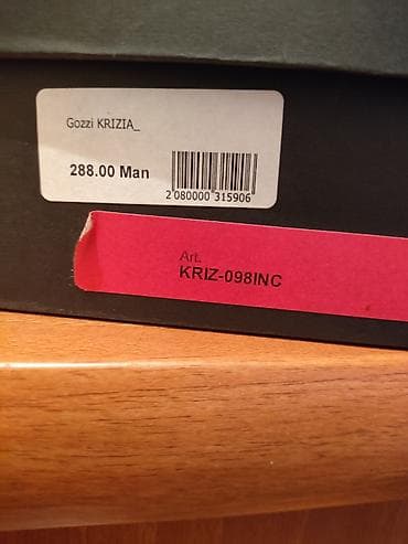 Gozzi KRIZIA loafer ayaqqabıları - Model: KRIZIA (Art. KRIZ-098INC) -