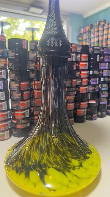 aroma diffuzor: Nargilə (şahmatlı şüşə kolbalarla, dizaynlı gövdə) - Modern, kompakt — 10