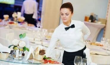 Ofisiant tələb olunur