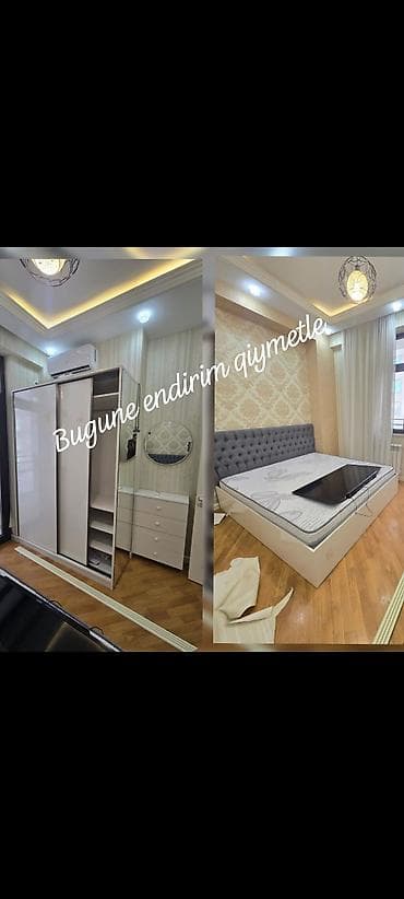 İkinəfərlik çarpayı, Dolab, Termo, 2 tumba, İşlənmiş