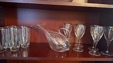 Mətbəx aksesuarları: Çay dəsti, Şüşə — 8