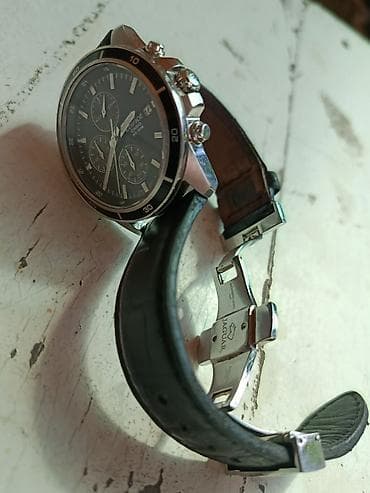 İşlənmiş, Qol saatı, Curren, rəng - Qara