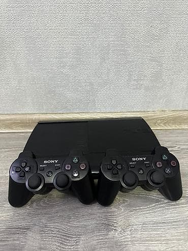Video oyunlar və konsollar: Playstation 3 super slim- 2 pult- 61 oyun (gta5 call of duty fifa) hec — 1