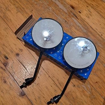 moto bot: Motosiklet yan güzgüləri — orijinal Bajaj Parts - Dairəvi dizayn — 4