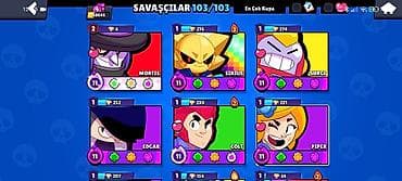 Brawl Stars hesabı :hesabla maraqlanmaq isteyenler +994 050 782 26 83