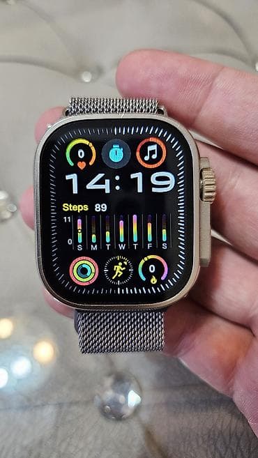 Наручные часы: Смарт часы, цвет - Серебристый — 1