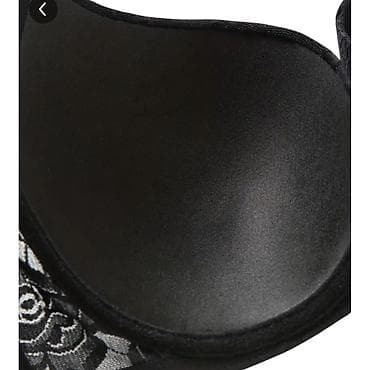 Бюстгальтер "TEMU", чёрный, новый, в своей упаковке, размер 105C, под — 6