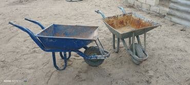 Divar kağızları, oboy: Bağ və tikinti işləri üçün əl arabaları (2 ədəd) — 1