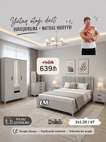 Yataq dəsti Sifarişlə və yeni Qiymət : 639₼ Dəstə daxildir lalafo.az -da Yataq dəsti Sifarişlə və yeni Qiymət : 639₼ Dəstə daxildir