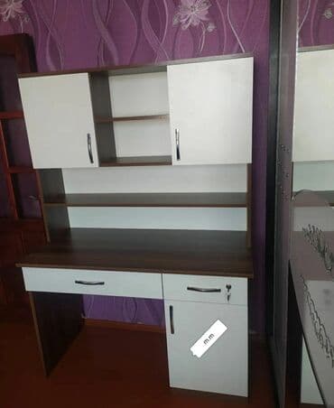 ütü masa: Oğlan və qız üçün, Yeni, Siyirməli, Yazı masası, Stulsuz — 3