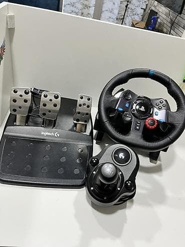 prado sükanı: Logitech G29 Driving Force sükan dəsti - Platformalar: PlayStation 5 — 1