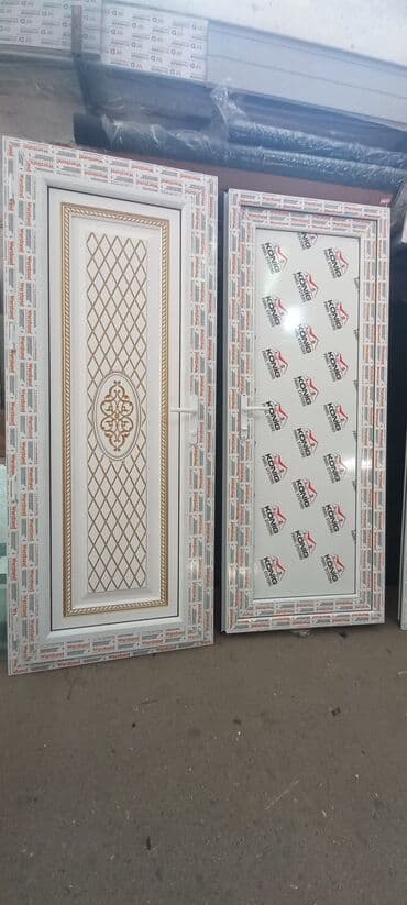 plastik qapılar: Plastik Şəbəkəli̇ Balkon Qapilari — 19