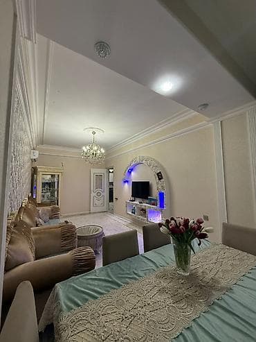 goycayda tecili ev satilir: 3 otaqlı, Yeni tikili, 78 kv. m — 2