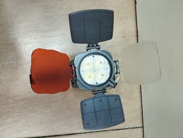 video yukle az: LED-5005 Professional Video Light, yüksək parlaqlığa malik ağ — 3