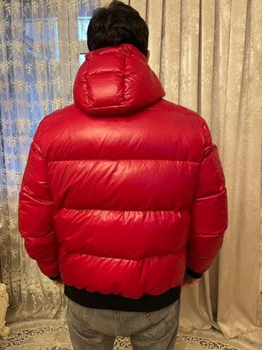 balonka kurtka modelleri: Qışlıq kişi puf gödəkçəsi – QIRMIZI. - Model: TP-104 DISQUE — 3