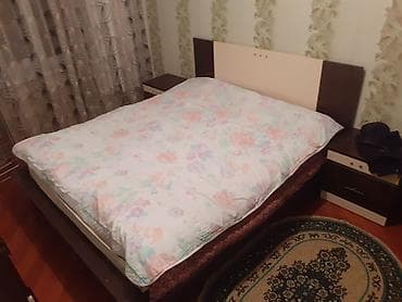 Yataq otağı dəsti - Komplekt: ikinəfərlik çarpayı (başlıqla), 2 ədəd