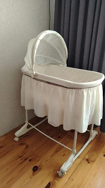 cilek mebel: Oğlan və qız üçün, Beşik, Matras ilə, Yellənmə mexanizmsiz — 1