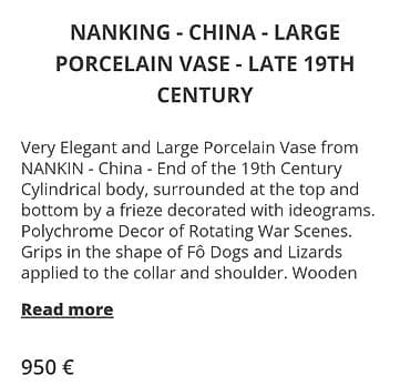 azalya gülü: Bir vaza, Farfor — 5