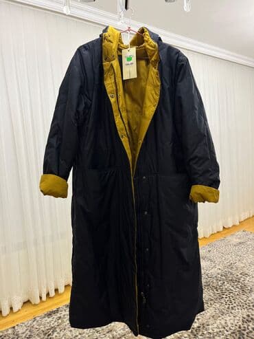 qış geyimi: Palto, 5XL, rəng - Qara — 1