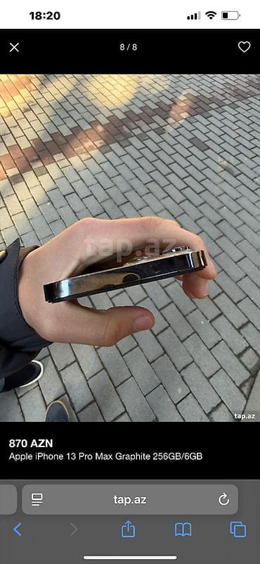 iphone x teze: IPhone 13 Pro Max, 256 GB, Graphite, Face ID — 7