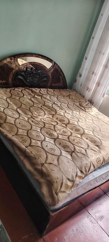 dosek matras satışı: İkinəfərlik çarpayı, Matras ilə, Siyirməsiz — 1