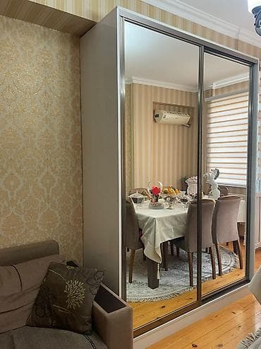 col qapilari qiymetleri: 2 qapılı, Güzgülü, Bej, Kupe, Düz dolab — 1