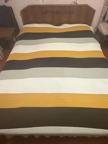 iki neferlik taxt: Iki nəfərlik yataq satilir ela vezoyyetde — 1