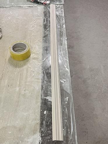 plasiq qapi: Gips karniz/profil – dekorativ tavan-divar keçidi üçün - Material — 4