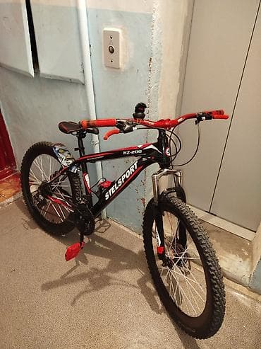 velosipedlər 24: STELSPORT HZ-200 dağ velosipedi - Çərçivə: yüngül lehimli, idman — 1