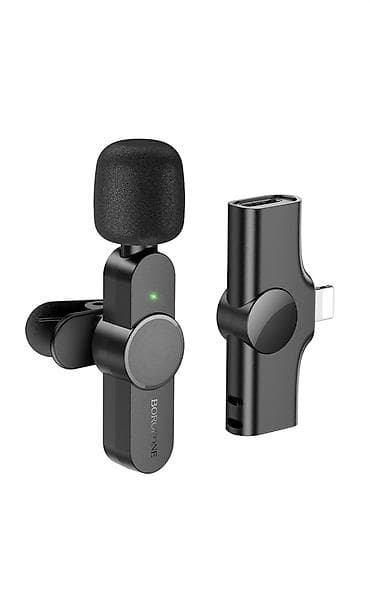 İşlənmiş Simli, Simsiz (Bluetooth) Mikrofon Borofone, Pulsuz çatdırılma