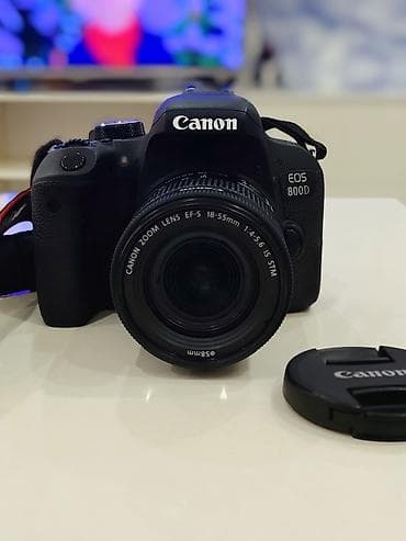 canon r6: Canon EOS 800D (Rebel T7i) DSLR fotoaparat + Canon EF‑S 18‑55mm — 3