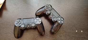 ps4 slim disk: Cox az islenib PlayStation 4 Slim konsolu + 2 ədəd DualShock 4 gamepad — 5