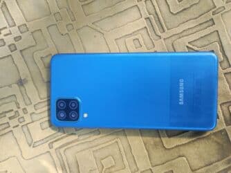 Samsung Galaxy A12, 64 GB, rəng - Mavi, İki sim kartlı, Face ID, Sensor