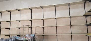 hazır vitrin: Mağaza avadanlıqları dəsti - Şaquli metal tor panellər: 2 ədəd — 9