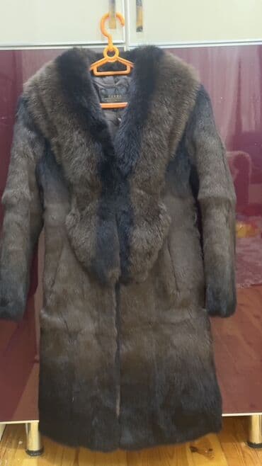 aşpaz geyimi: ZARRA “European Style” kürk palto - Ölçü: L (eticetdə göstərilib) - — 2