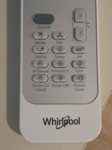 kondisioner riffel: Kondisioner Whirlpool, İşlənmiş, 40-45 kv. m, Xarici blok, Kredit yoxdur — 3