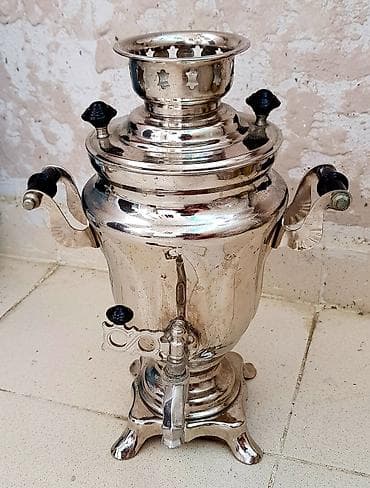 işlənmiş samavar: Qedimi samovar tokla iwleyir 1.5litr — 1
