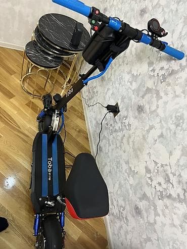 elektro gitara: İşlənmiş Elektrik samokat 10", 751 - 1000 Vt, 36 - 45 km/s, Ödənişli çatdırılma — 6
