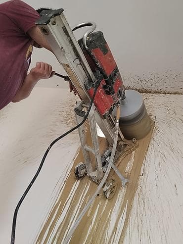 taxta qapi temiri: Beton kəsimi və dərinləşdirmə xidməti - Divar, döşəmə və tavanlarda — 6