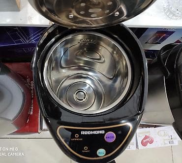 Samovar termopot Redmond 5.8 ve 6.8 litr su tutumlu model. Tekrar — 5