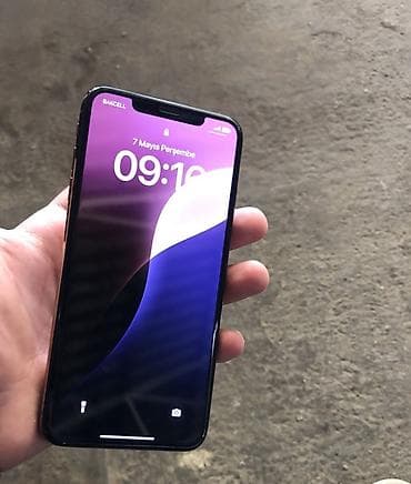 iphone x max: IPhone Xs Max, 256 GB, Qızılı, Face ID — 2