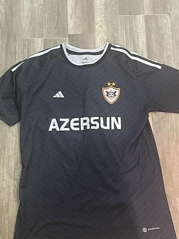 qarabağ ayaks bilet satışı: Futbolka, Adidas, rəng - Qara — 1