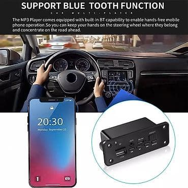 geforce nvidia 1060: Bluetooth 5.0 çoxfunksiyalı avtomobil MP3 paneli Xüsusiyyətlər: - — 1